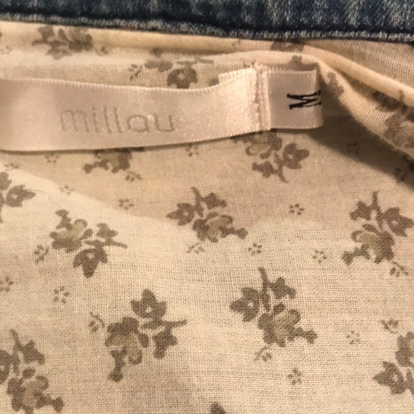 Denim button up jacket- LF - Picture 3 of 5